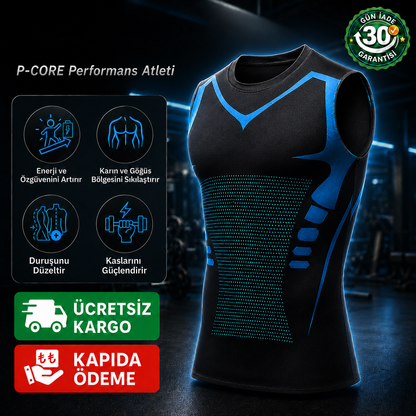 P-CORE Performans Atleti | Siyah