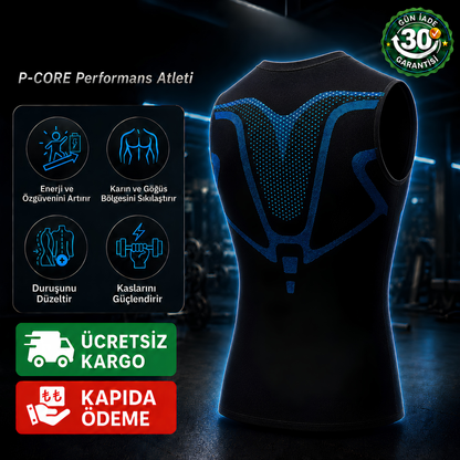 P-CORE Performans Atleti | Siyah